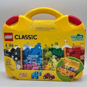 Lego Classic Building Set Yellow and Red Carry Case